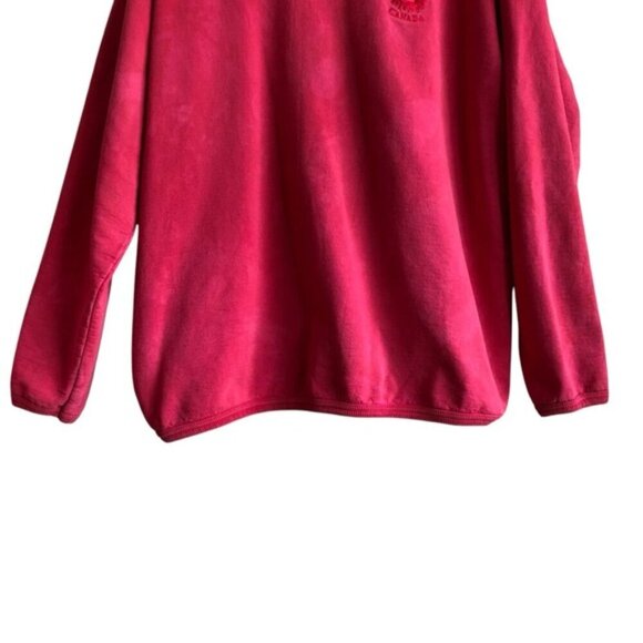 Dagoli Vintage 100% Cotton Quarter Zip Pullover Sun Spirit Canada Logo XL - Picture 5 of 14